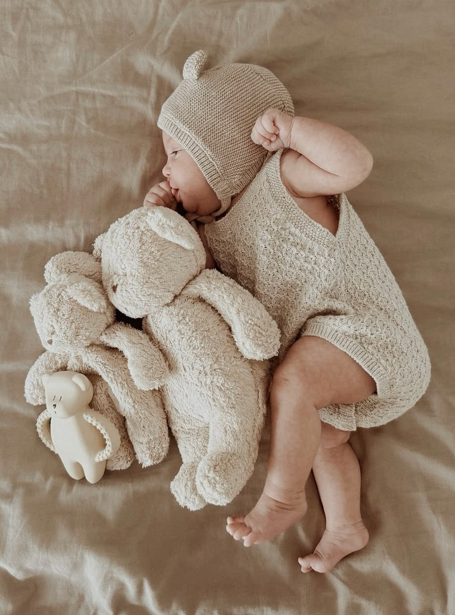 Peluche Sensorielle Petit Ourson Moonie