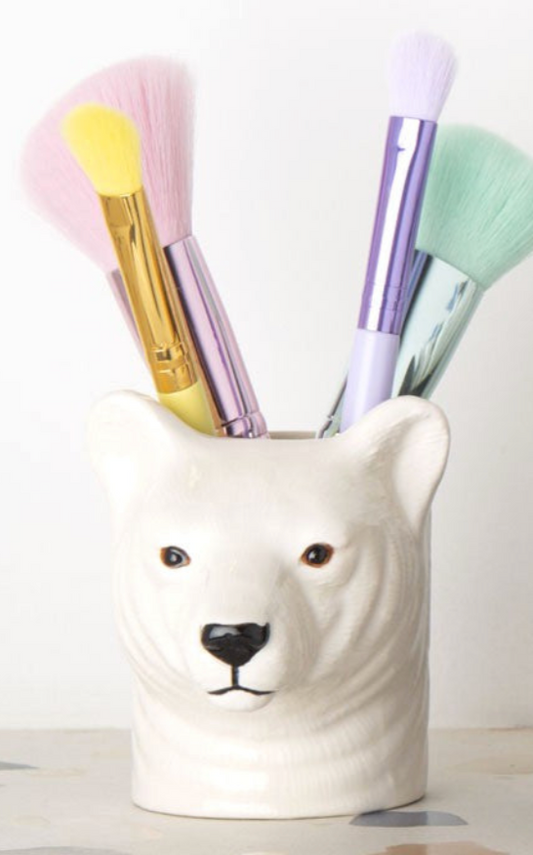 Petit pot en céramique Ours polaire