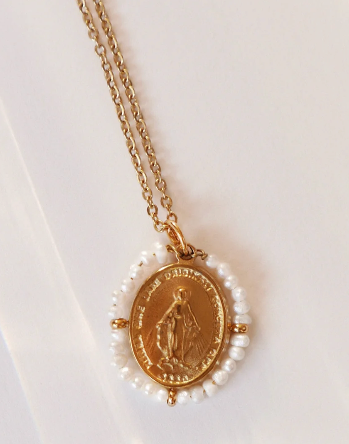 Collier Médaille Santa Maria