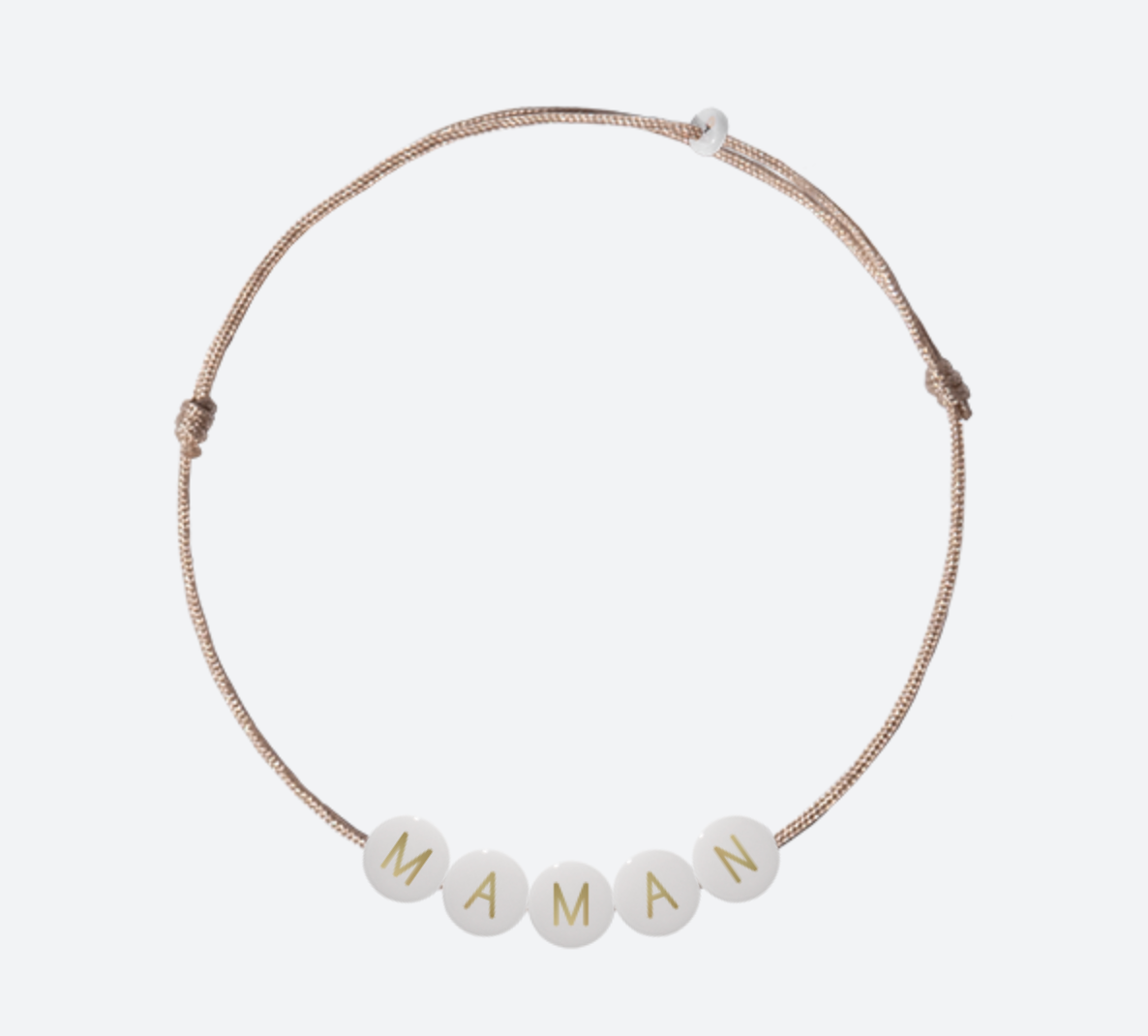 Bracelet en céramique "MAMAN"