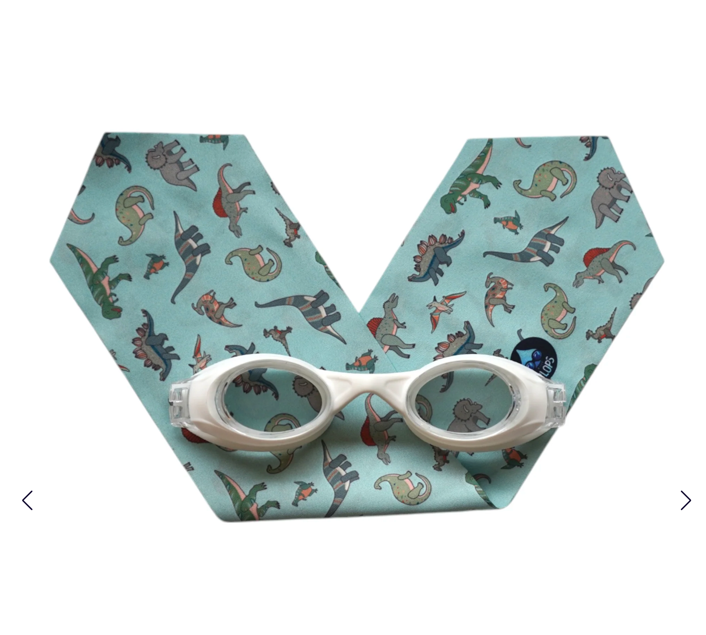 Lunettes de piscine dinosaures
