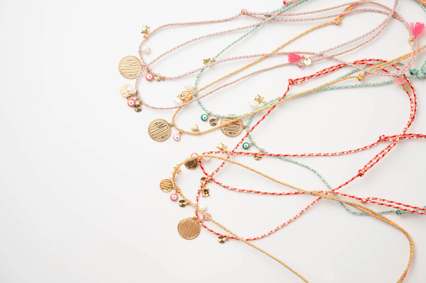 Collier Gri Gri Amour bleu