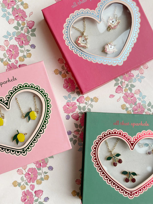 Set de bijoux citron 🍋