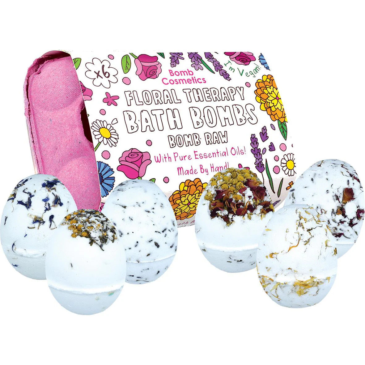 Bombes de bain Floral Therapy x6