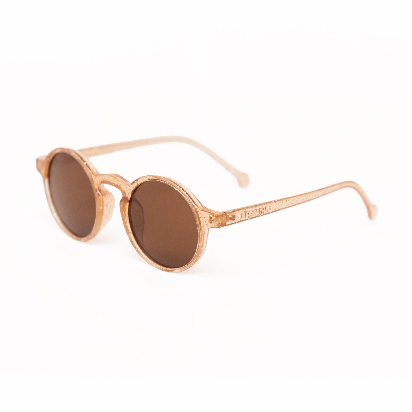 Lunettes de soleil Mrs Ertha Glitter peach