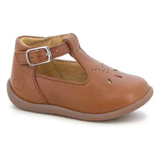 Pom d’Api : Chaussures Stand-up Salomé Nappa camel