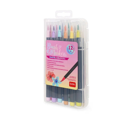 Set de 12 Feutres pinceaux Pastel colours