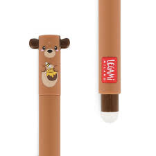 Stylo à encre gel effaçable Teddy bear