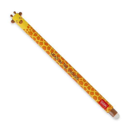 Stylo à encre gel effaçable Girafe