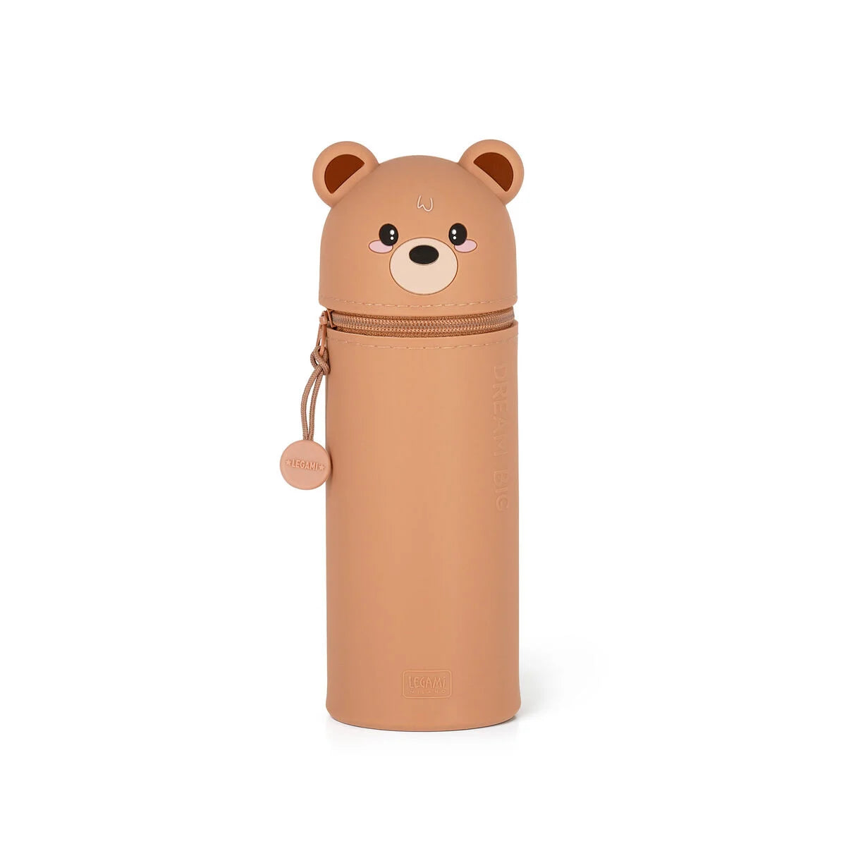 Trousse en silicone 2-en-1 Kawaii Teddy bear