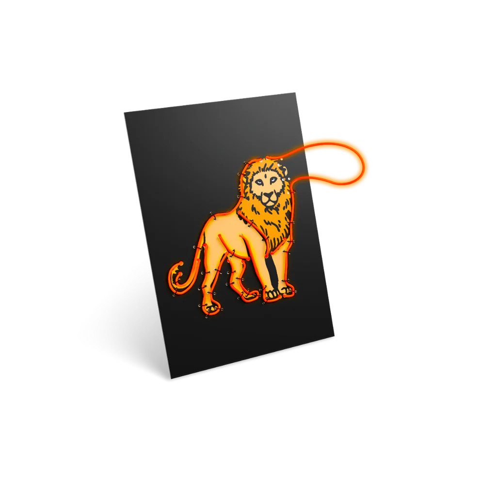 Kit créatif décoration murale lumineuse Kidynéon