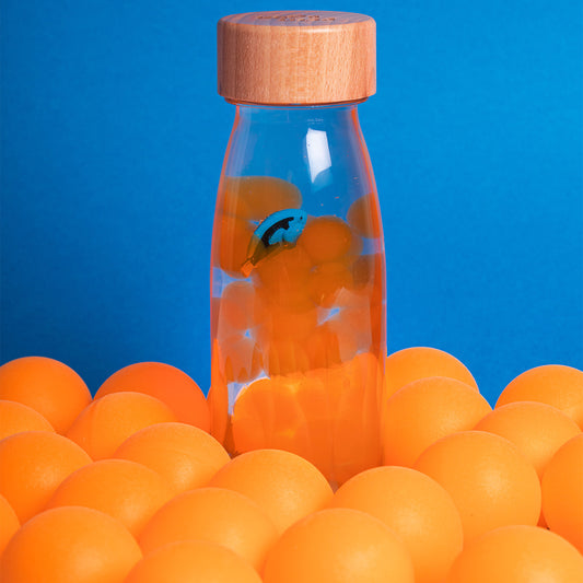 Bouteille sensorielle sonore Poisson bleu