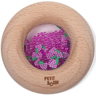 Hochet sensoriel Donut grappe de raisin