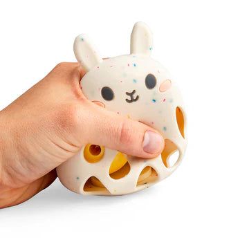 Hochet lapin en silicone