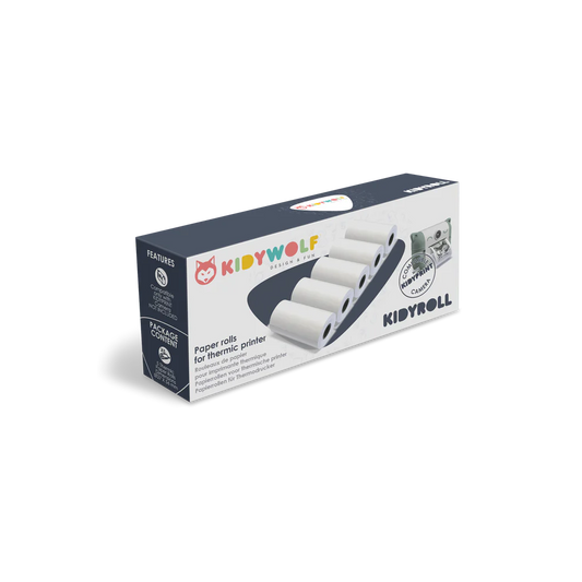 Kidyroll recharges papier pour appareil photo