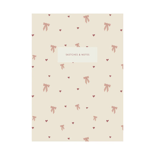 Carnet de notes A5 Noeuds 🎀 et Berries 🫐