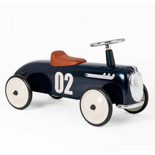 Voiture porteur Baghera roadster bleue