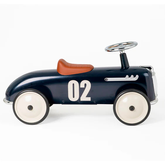Voiture porteur Baghera roadster bleue