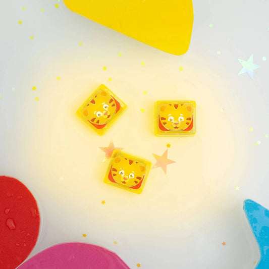 Personnage Dany le Tigre + cubes lumineux