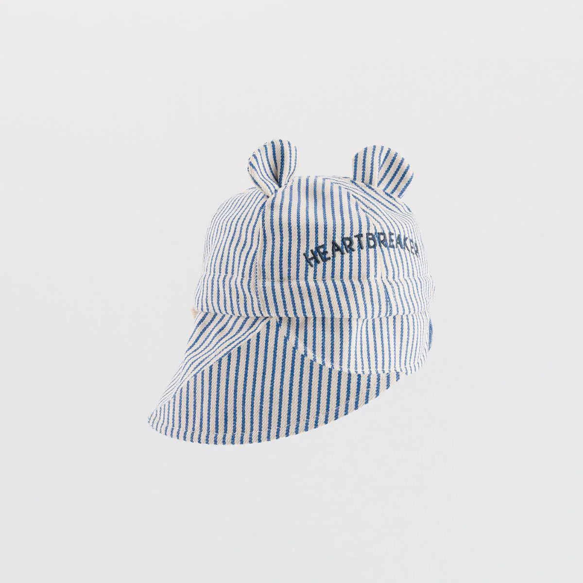 Chapeau bébé Heartbreaker bleu à rayures