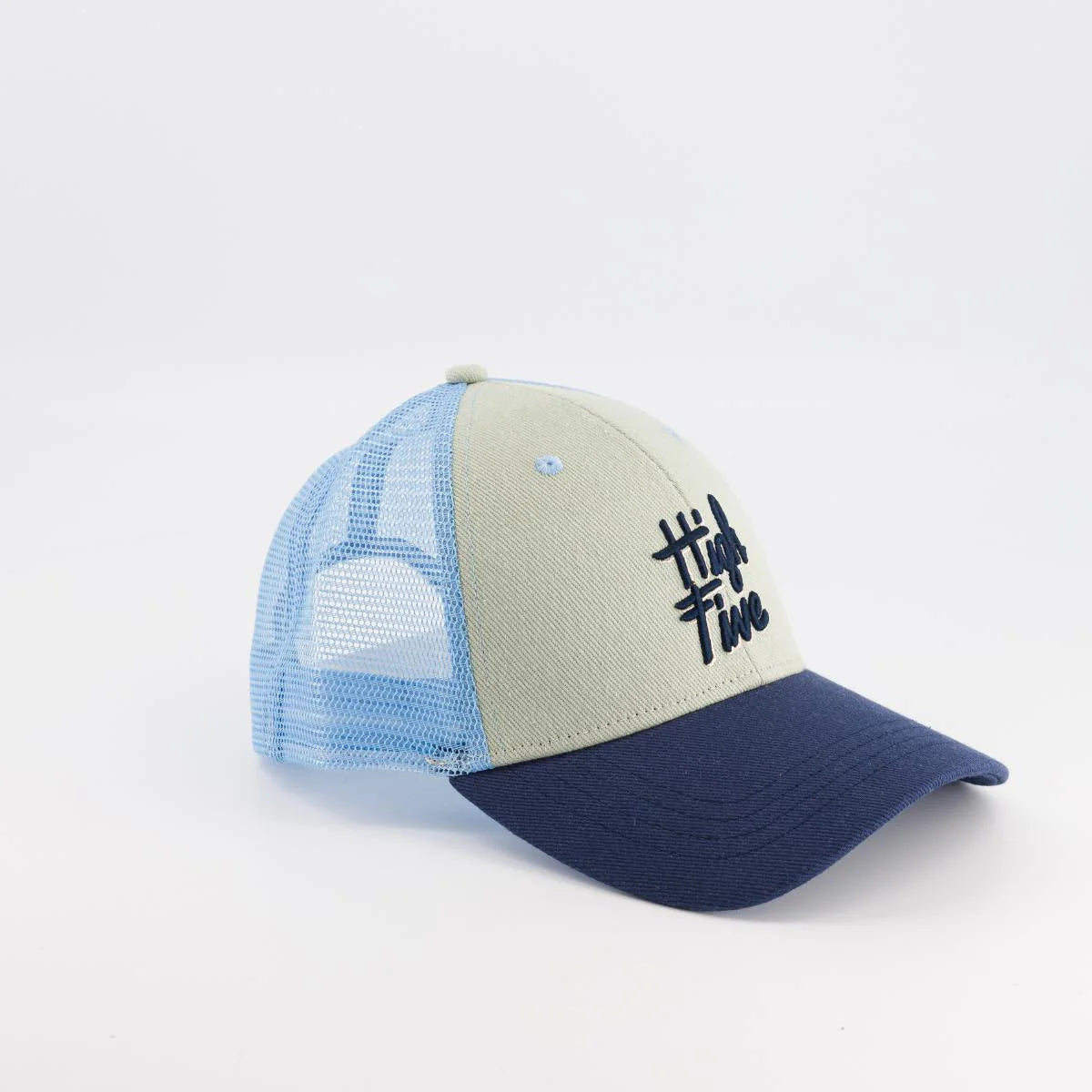 Casquette enfant et adulte High Five bleue