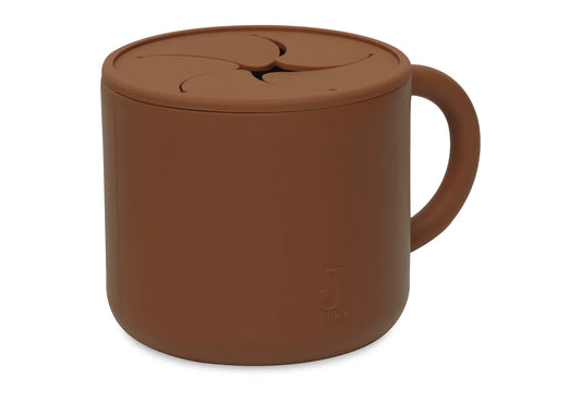 Gobelet à goûter avec couvercle en silicone