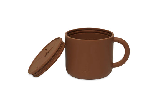 Gobelet à goûter avec couvercle en silicone
