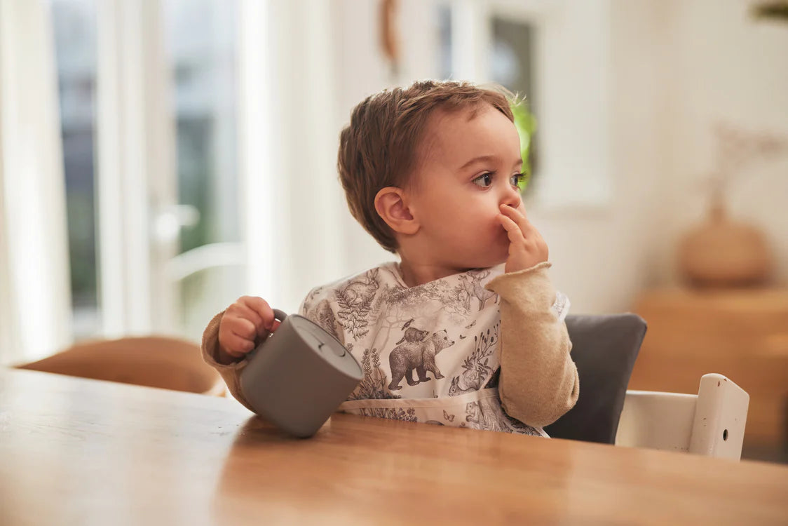 Gobelet à goûter avec couvercle en silicone