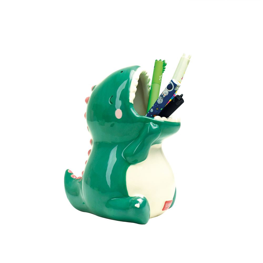 Pot à crayons en céramique Dinosaure