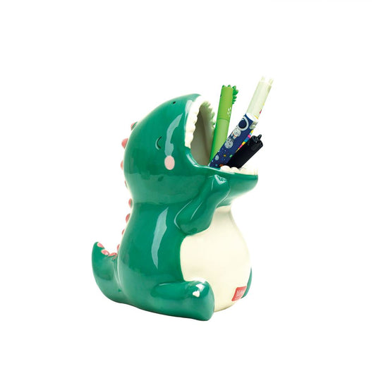 Pot à crayons en céramique Dinosaure