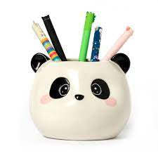 Pot à crayon en céramique Panda