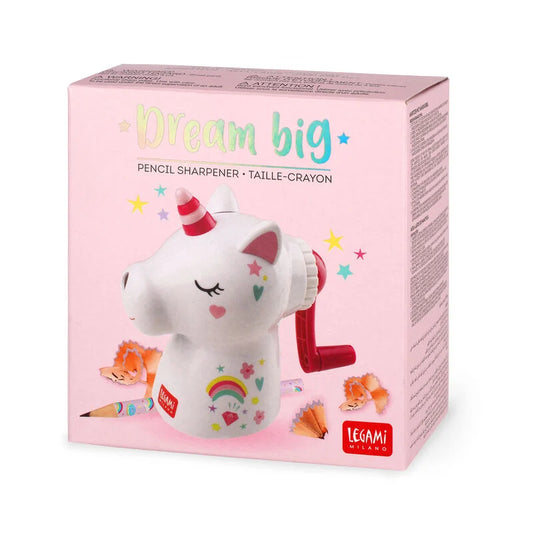 Taille crayon à manivelle Licorne