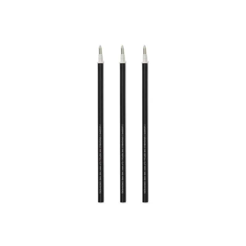 Pack de 3 recharges pour Stylo à Encre Gel Effaçable Légami