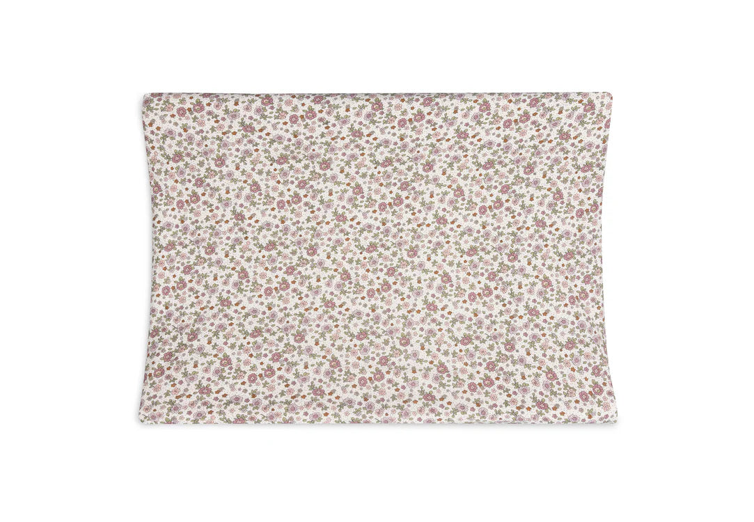 Housse de matelas à langer jersey Rétro flowers 50x70cm