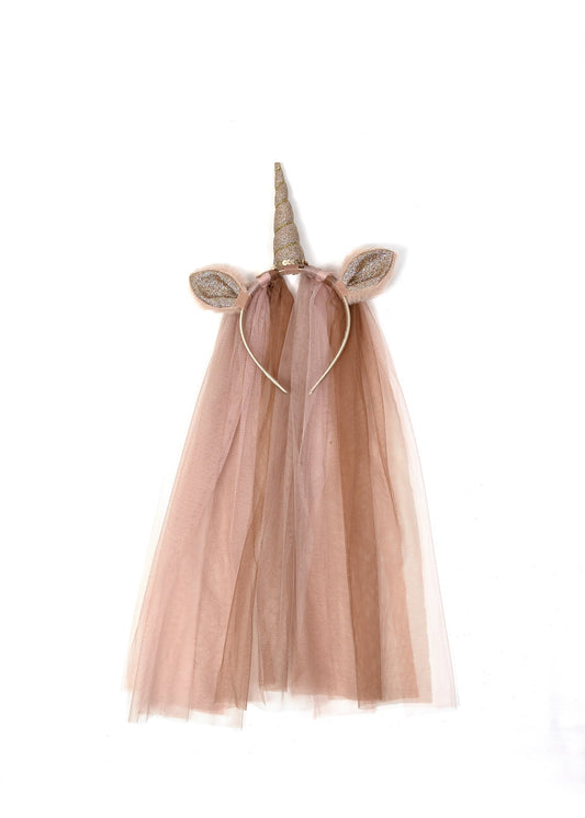 Serre-tête Ma petite Licorne voile en tulle