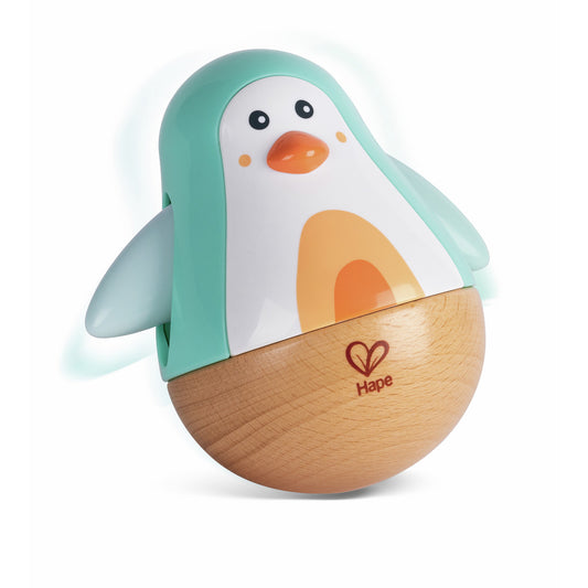Culbuto Pingouin turquoise