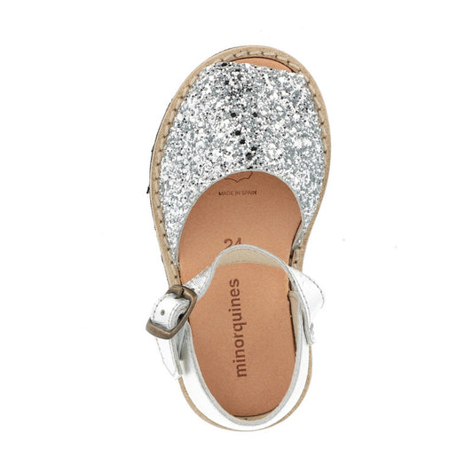 Sandales Minorquines à paillettes