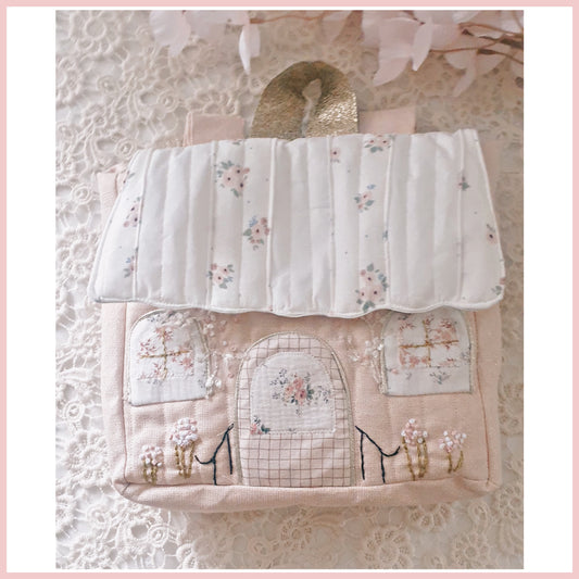 Cartable maternelle Maison Rose