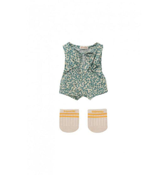Barboteuse et chaussettes pour bébé Gommu de 32cm