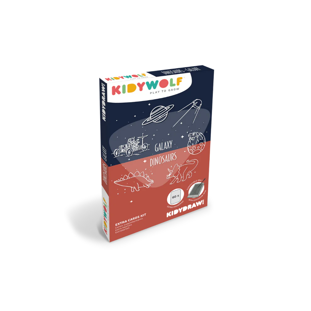 Recharges pour Kidydraw-mini : Galaxy et Dinosaures