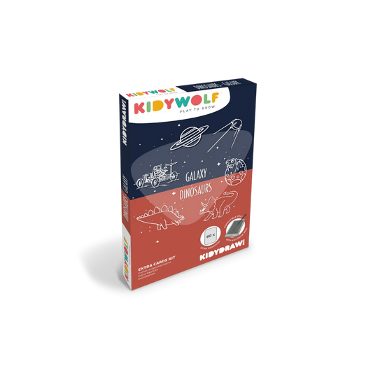 Recharges pour Kidydraw-mini : Galaxy et Dinosaures