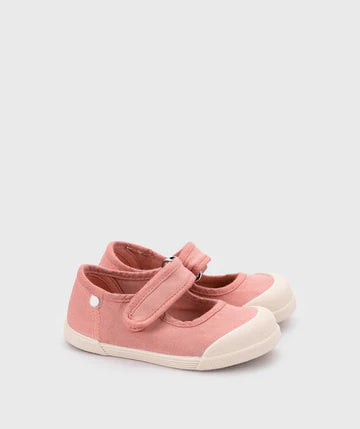 Igor : sandales en toile barefoot Lona rose