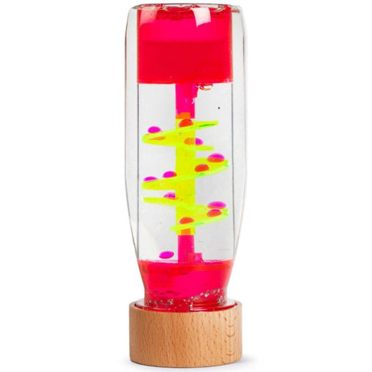 Bouteille sensorielle Spirale rose