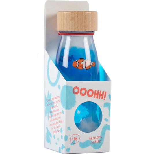 Bouteille sensorielle sonore Poisson clown