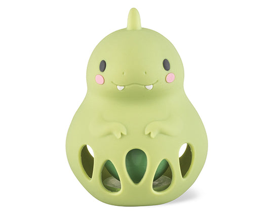 Hochet Dino en silicone