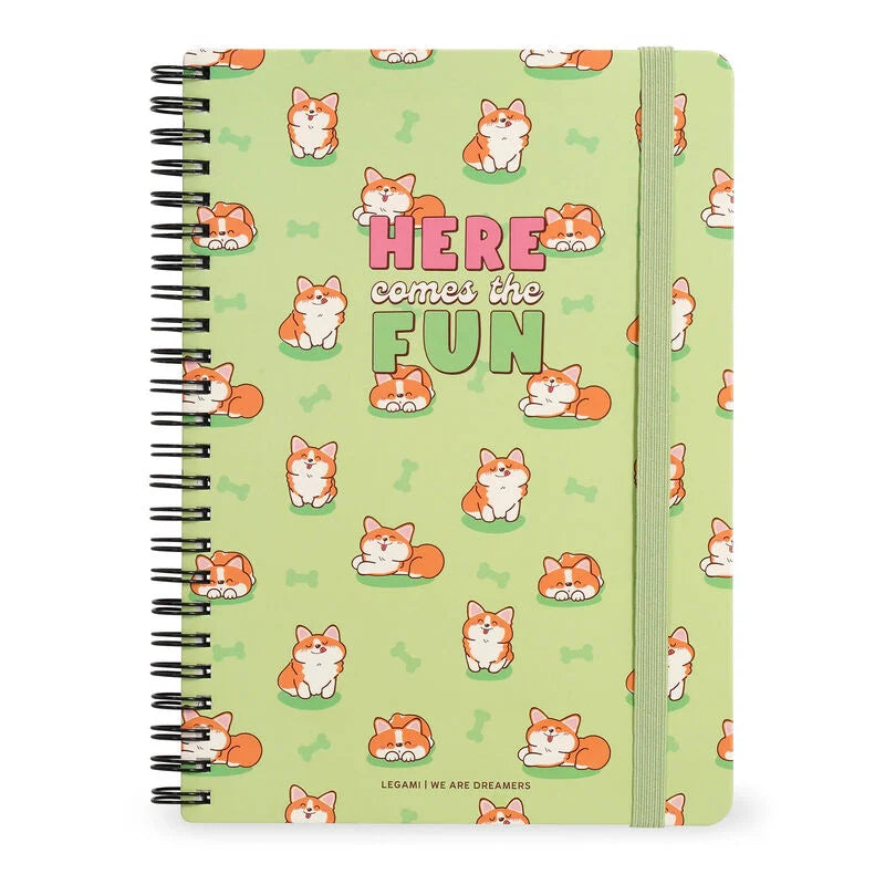 Cahier ligné à spirale A4