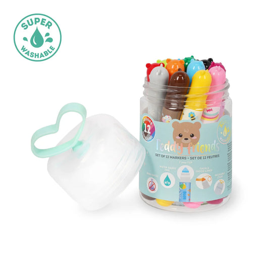 Set de 12 feutres Teddy friends Teddy bear