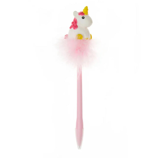 Stylo encre gel lumineux Licorne