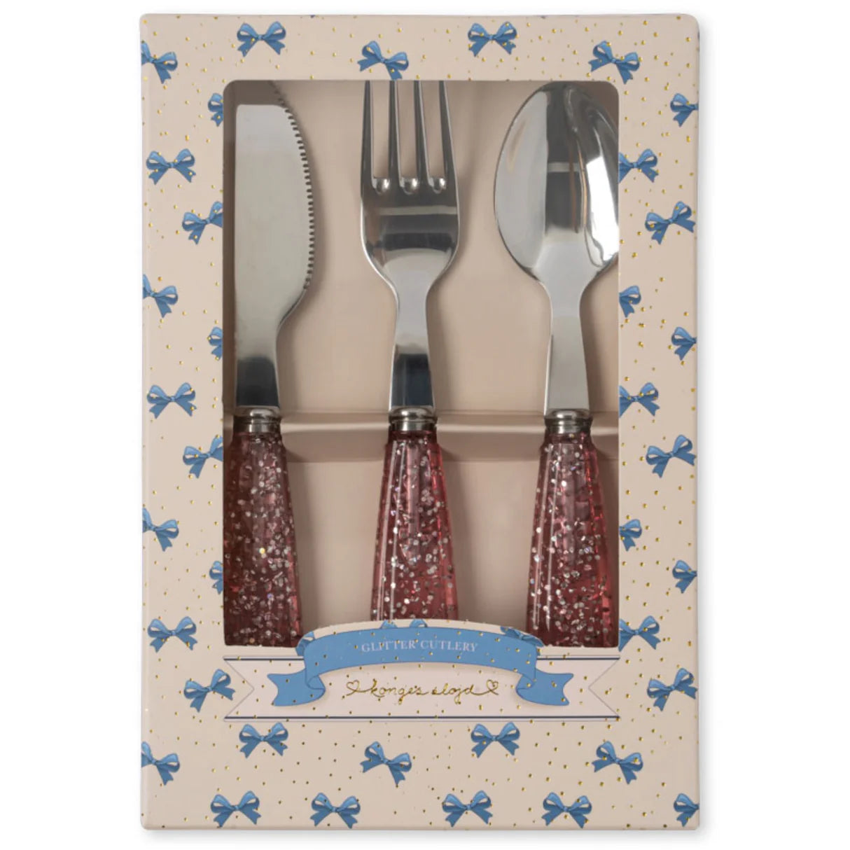 Set de couverts Inox Glitter Sparkling sangria