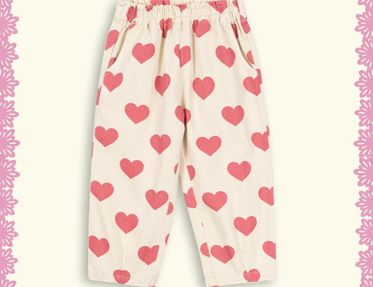 Pantalon Magot Bon coeur écru 🩷